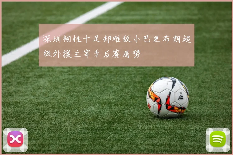深圳韧性十足却难敌小巴里布朗超级外援主宰季后赛局势